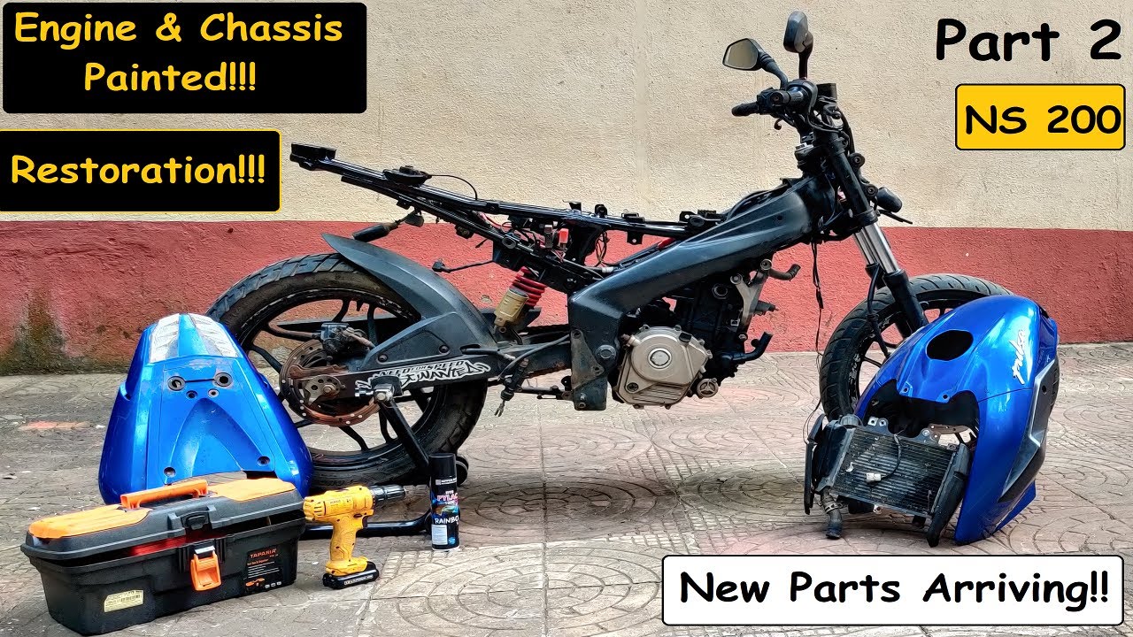 REBUILDING A BAJAJ PULSAR 200 NS | 2020 CONVERSION | PART 2