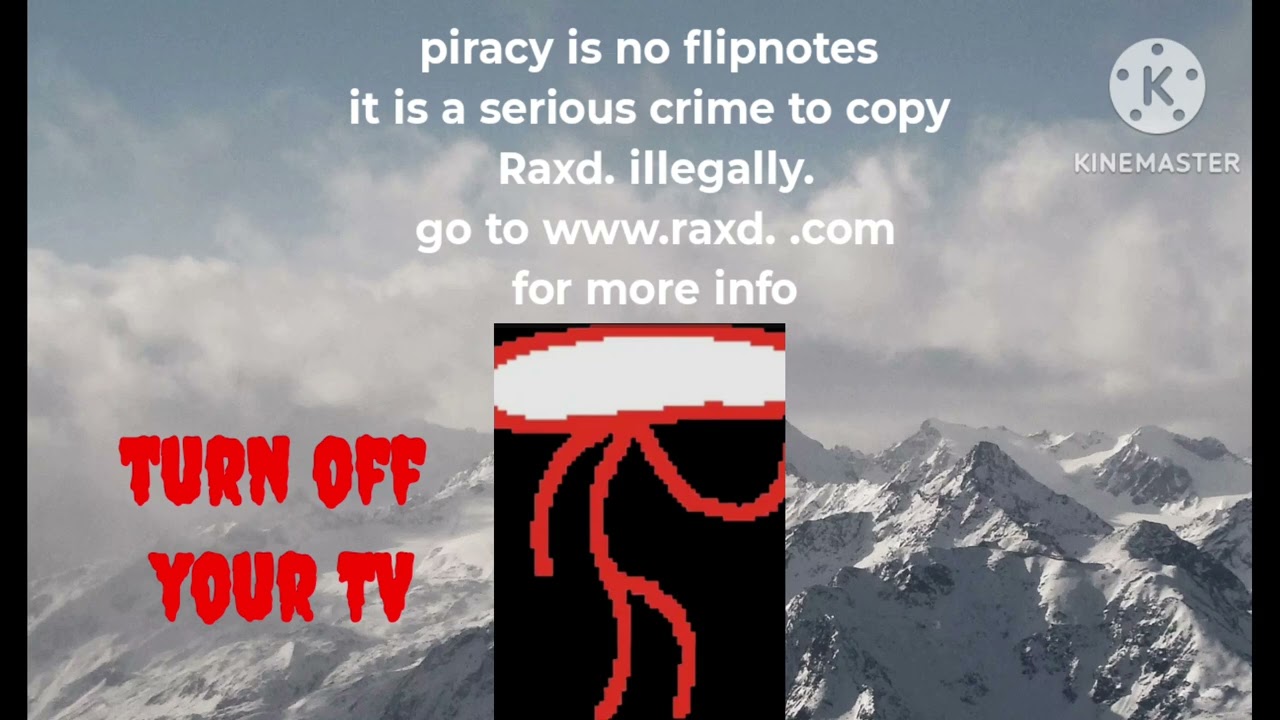 Raxd. Anti-piracy screen.