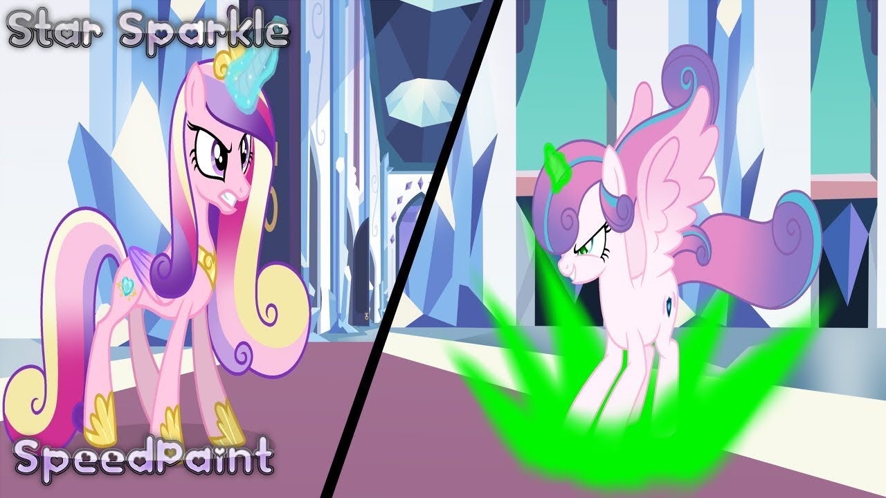 【MLP SPEEDPAINT】You're not my daughter (Next Gen)(Base Edit)[A leap into the past P7]
