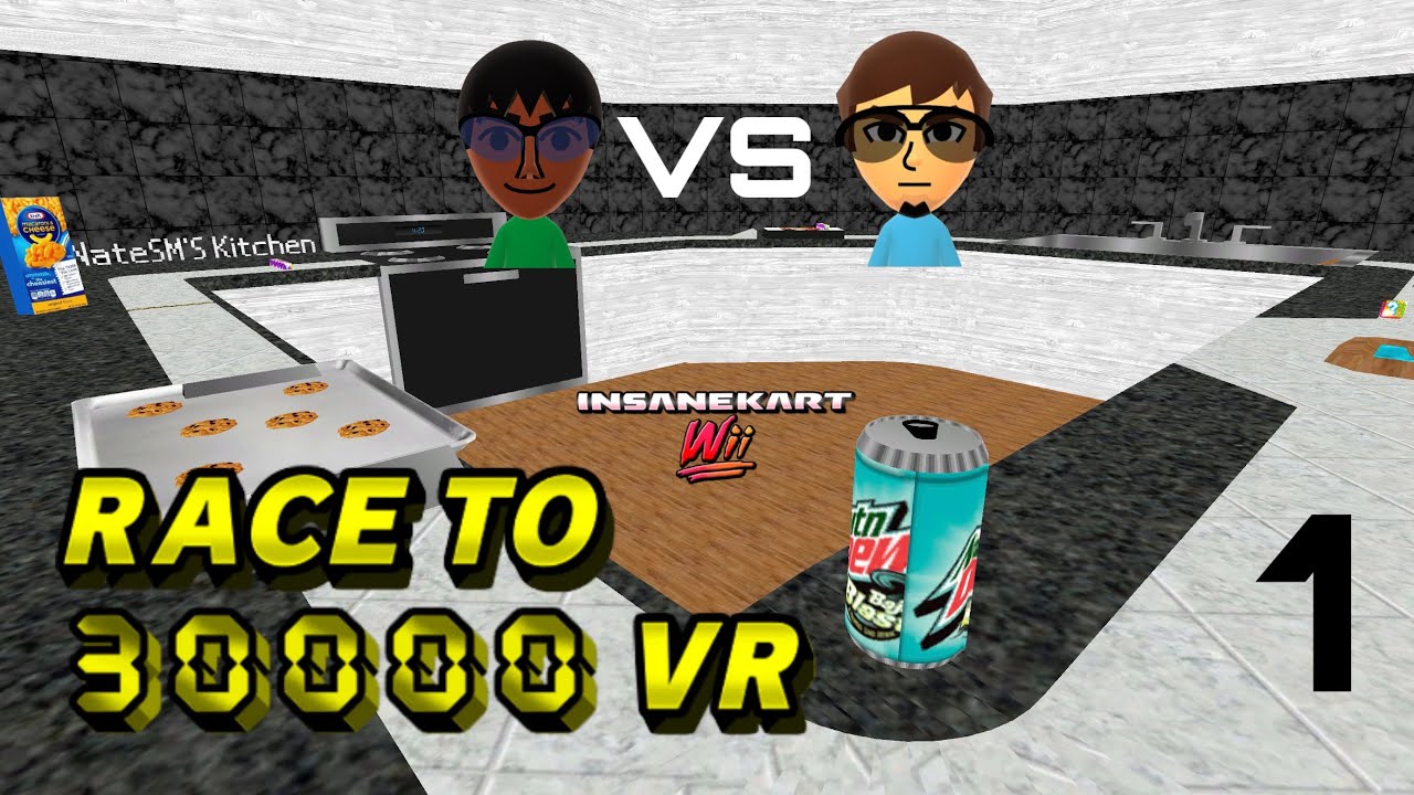 Insane Kart Wii - What Is Item Rampage Again??? - Race to 30000 VR | Episode 1