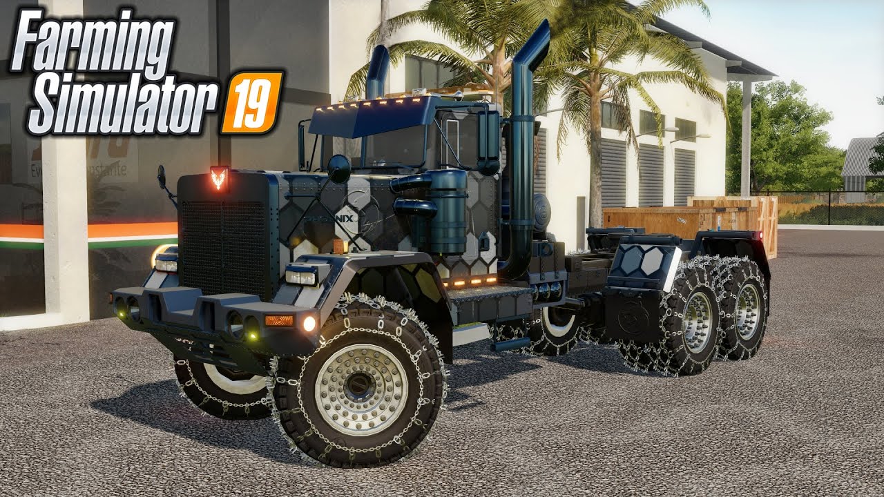 New Mods For Everyone! TLX Phoenix Winter Wolf, New Map, & Delimber! | Farming Simulator 19