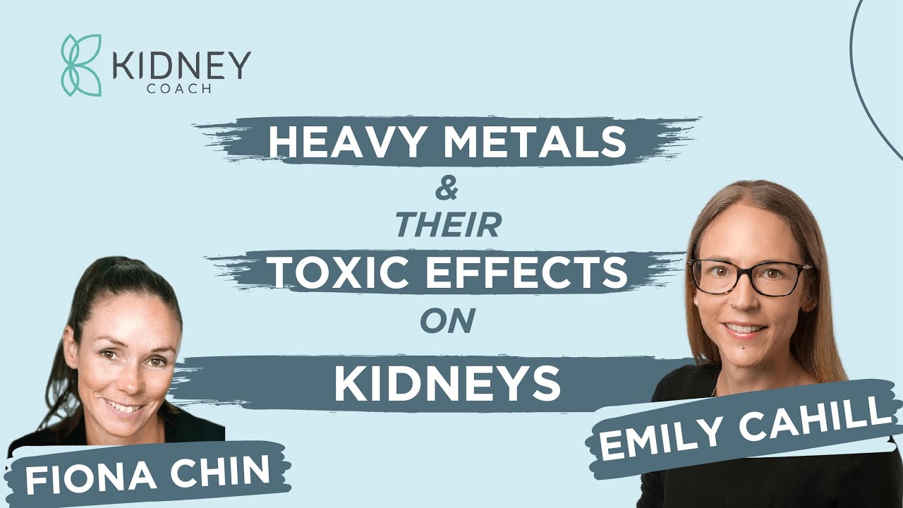 Heavy Metals & Their Affect on Kidneys | Symptoms, Tests, and Treatment | ft. Emily Cahill