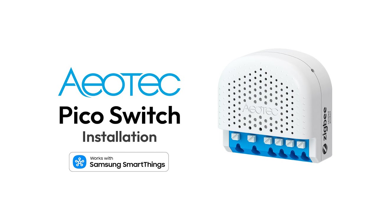 Pico Switch (Zigbee) - Easy & Quick Installation and Connection to SmartThings