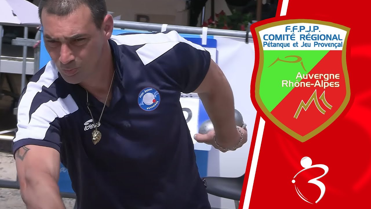 Beau barrage Haute-Savoie vs Allier : Championnat doublette mixte Auvergne-Rh&ocirc;ne-Alpes de p&eacute;tanque