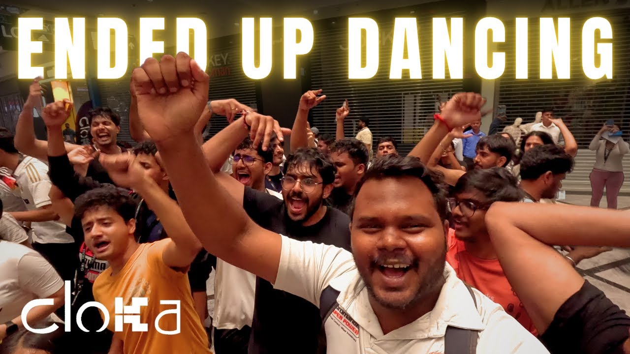 We Ran Inside Phoenix Mall Chennai 😳 | India’s First Mallathon by CLOKA 💃🏃‍♂️