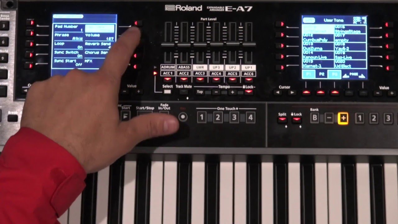 Roland E-A7 / Kullanım Detayları - 1