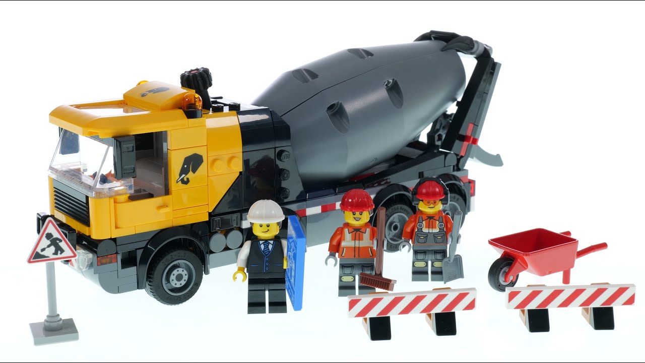 Betonmischer - LEGO City 60478 Speed Build