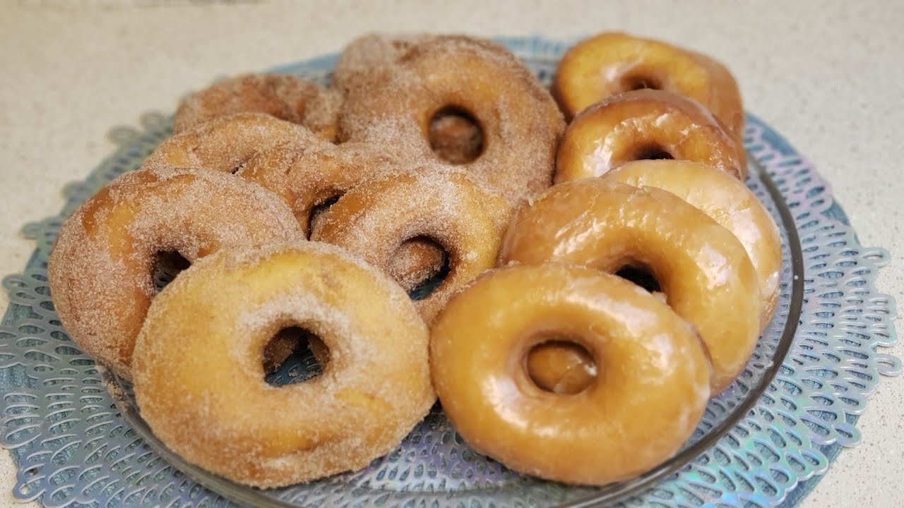 Donas caseras HECHAS CON BATIDORA