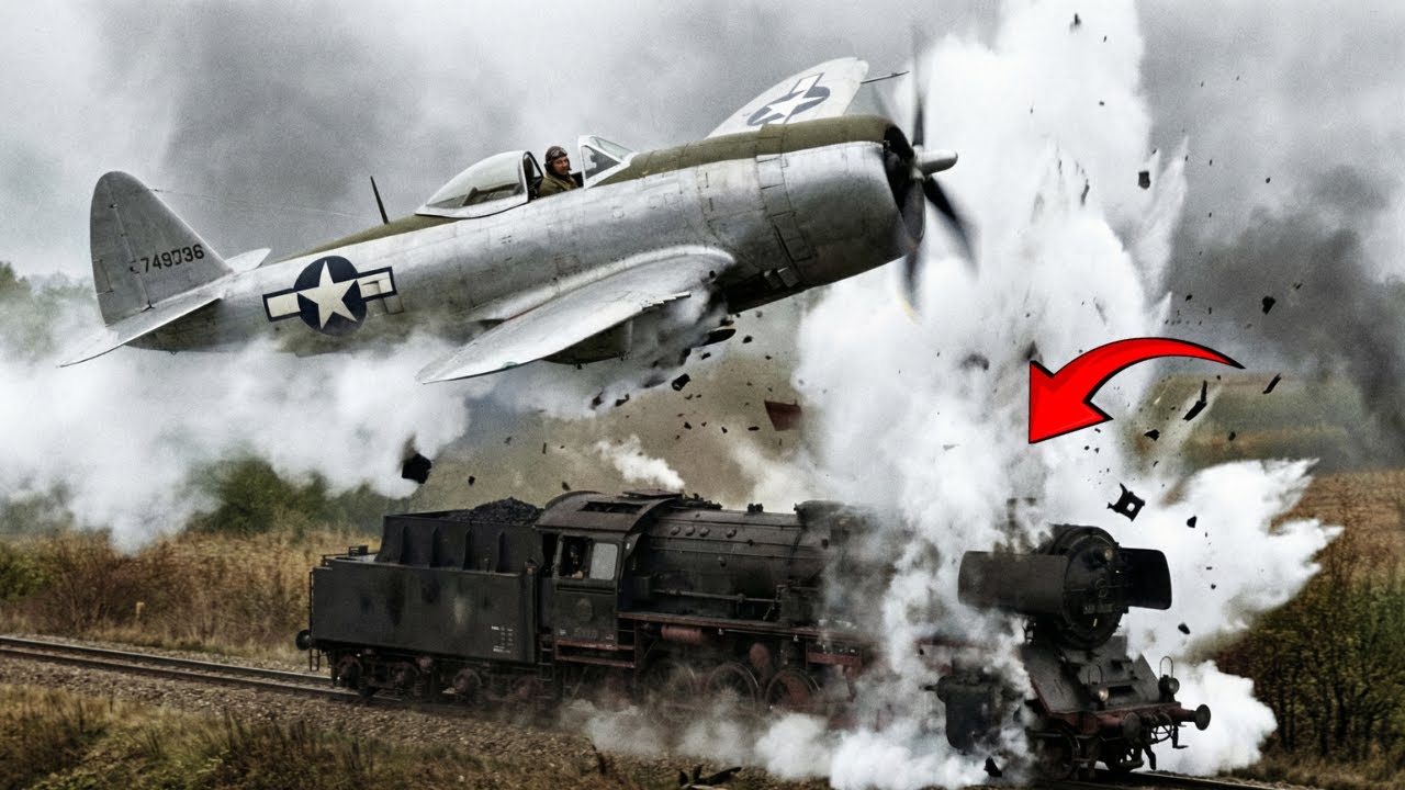 Air Force Banned His "Overloaded" P-47 — Until He Destroyed 18 Trains