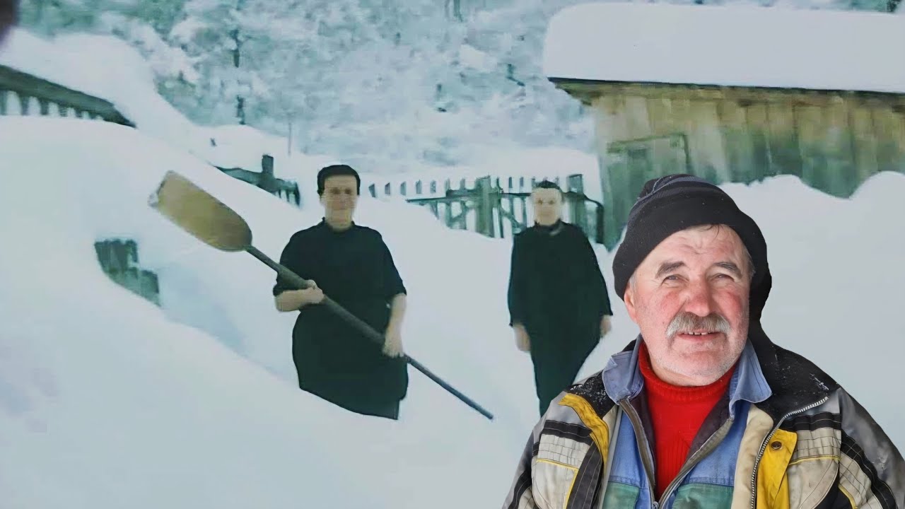 OVAKVE SU BILE PRAVE ZIME - SNIJEG ZATRPAO PLANINSKO SELO MAZOČE 