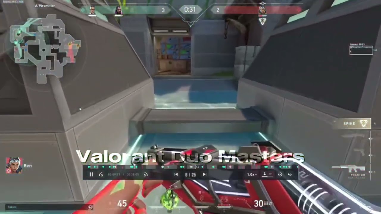 Valorant tek başıma  1v5 bela