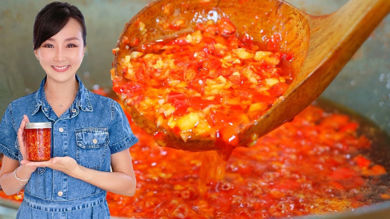🌶 Рецепт китайского соуса чили с чесноком 🌶 от CiCi Li