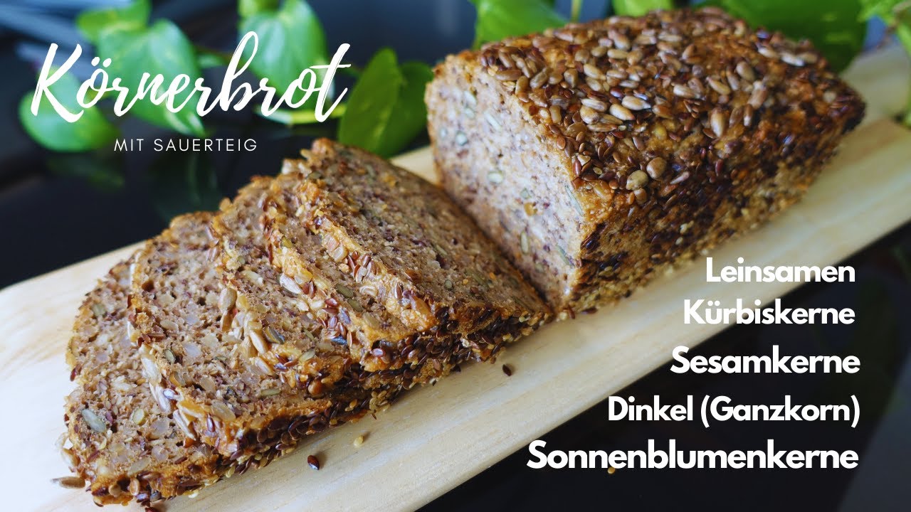 톡톡 터지는 곡물빵/ 무반죽/ 천연발효빵/ Körnerbrot