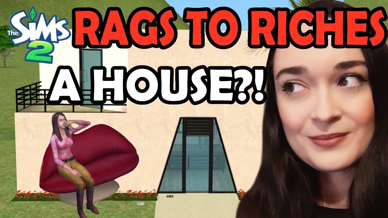 Rags To Riches - We Have a HOUSE but also Got ROBBED! | The Sims 2 Gameplay