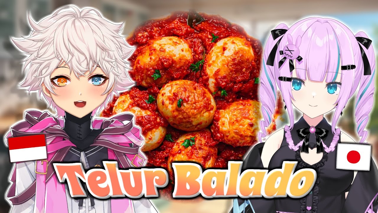 【Collab w/@DeremKado from NIJISANJI】let me cook! Telur balado
