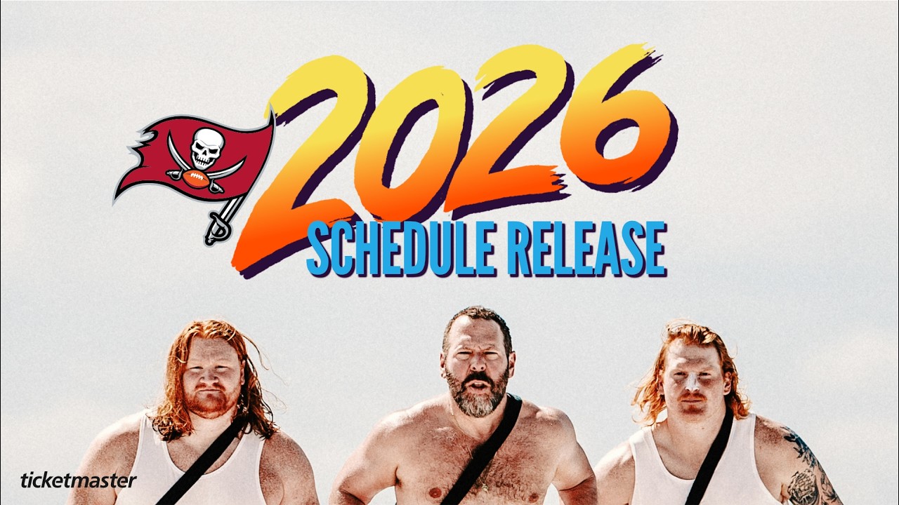 Tampa Bay Watch: 2026 Schedule Release | Tampa Bay Buccaneers