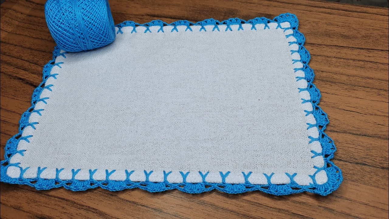 Puntilla a Crochet || Puntillas para Mantelitos