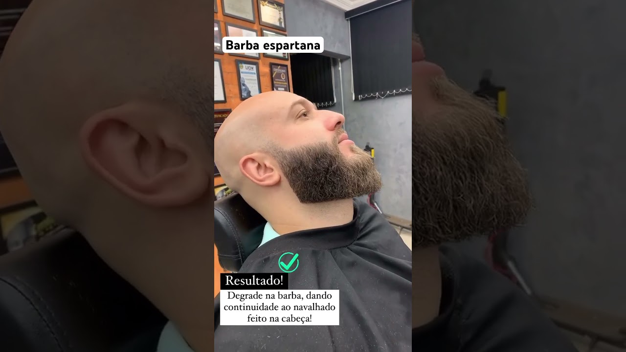 Barba Espartana Média 🔥