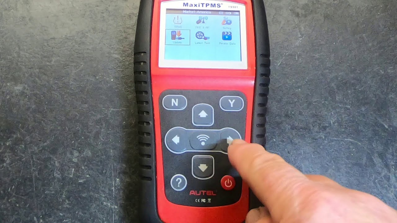 Как использовать инструмент Autel TS501 TPMS
