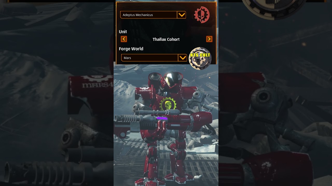 Dawn of War 2 Codex Edition - #adeptusmechanicus Mars #warhammer40k #dawnofwar2 #dow2 ⚙️🔧🔴