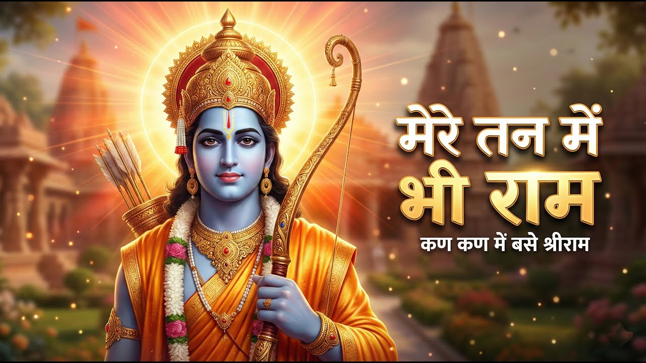 मेरे तन में भी राम | Ram Bhajan | कण कण में राम | Shree Ram Bhakti Song | Jai Shri Ram