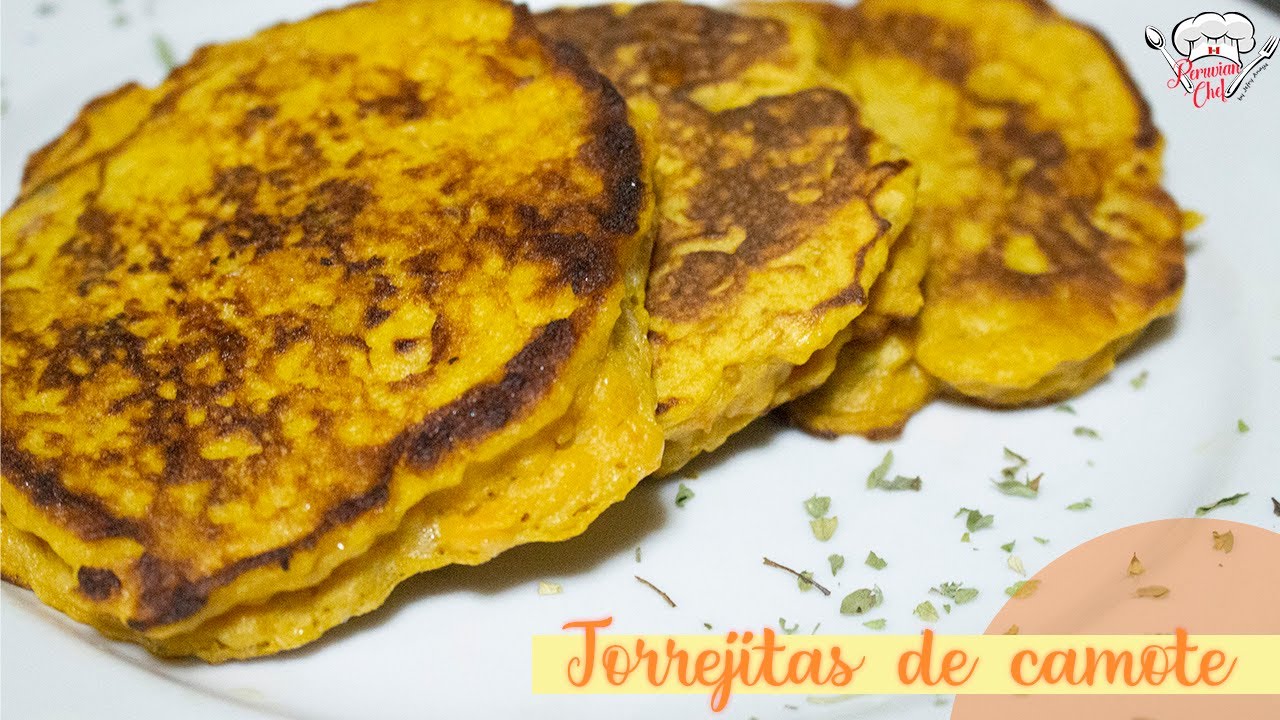 PeruvianChef || Cocina Peruana || Torrejitas de camote
