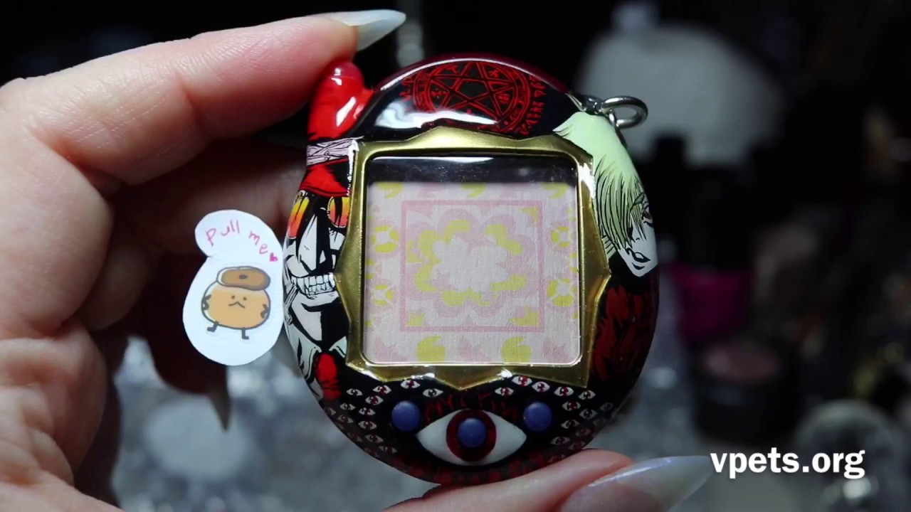 Custom Hellsing Tamagotchi Unwrapping