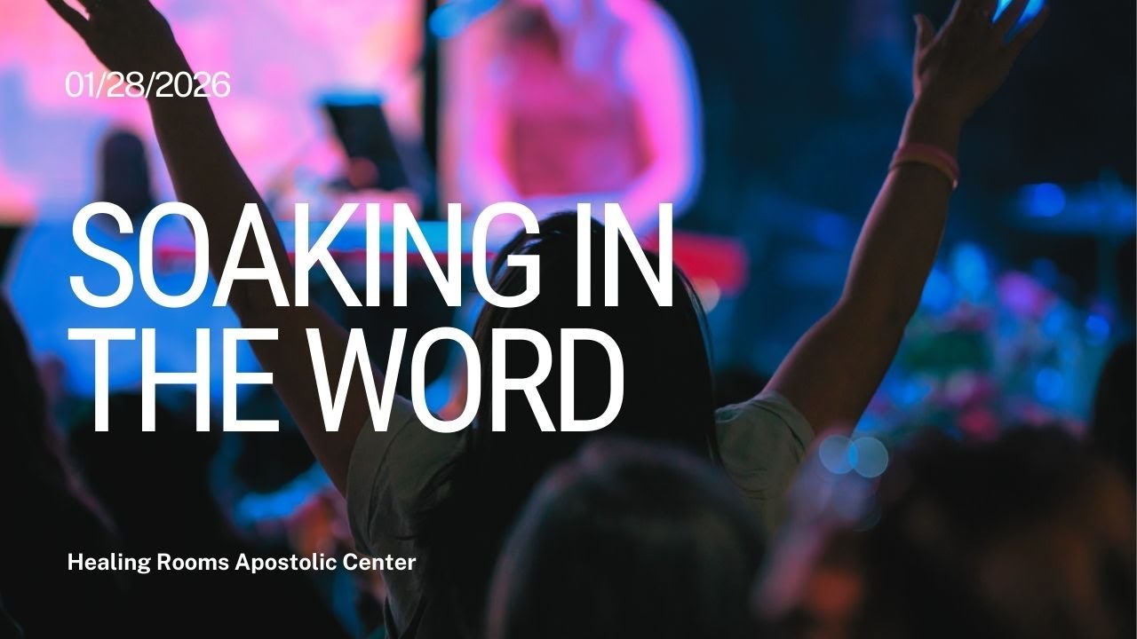 Soaking in God's Word | Mark 11:15 | 1/28/2026