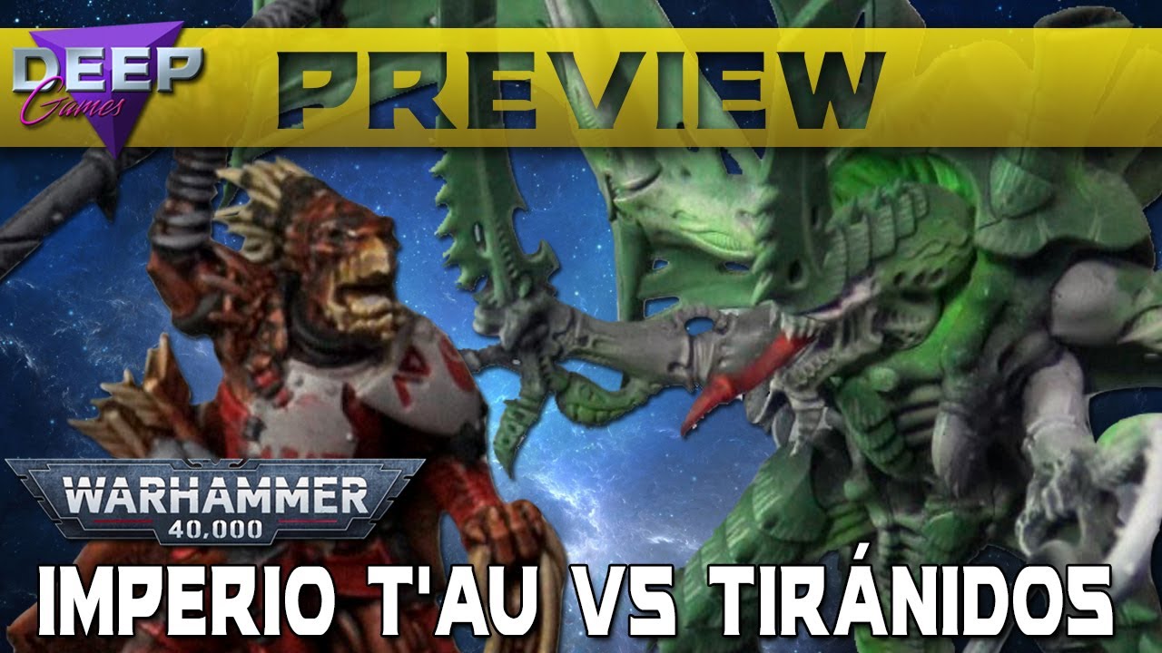 ¡Nuevo Codex! IMPERIO T'AU vs TIRÁNIDOS | Informe de Batalla Warhammer 40.000