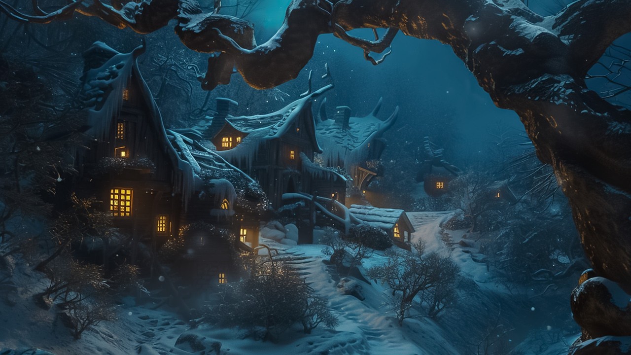 The Gate of the Frozen Keep | Medieval Celtic Winter Ambience for Calm Energy & Gentle Focus