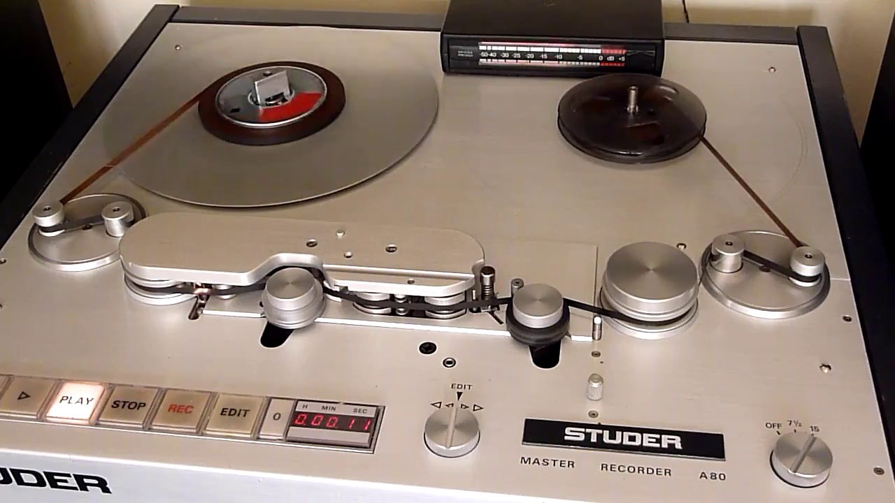 Studer A80 Audiophile demonstration (3 minutes)