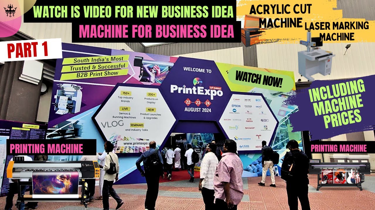 PRINT EXPO | The Future of Printing | Printing Exhibition fair Chennai Trade Centre 