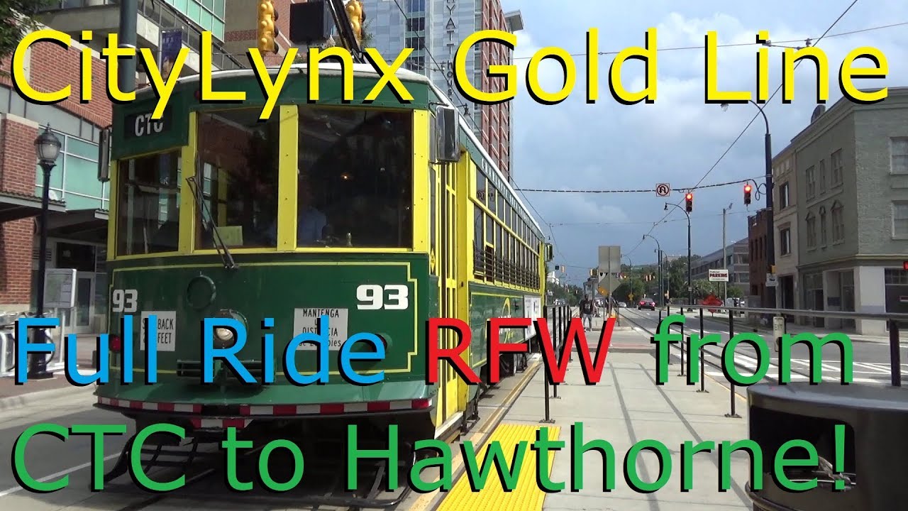 CityLynx Gold Line Full Ride from CTC/Arena to Hawthorne and 5th Station