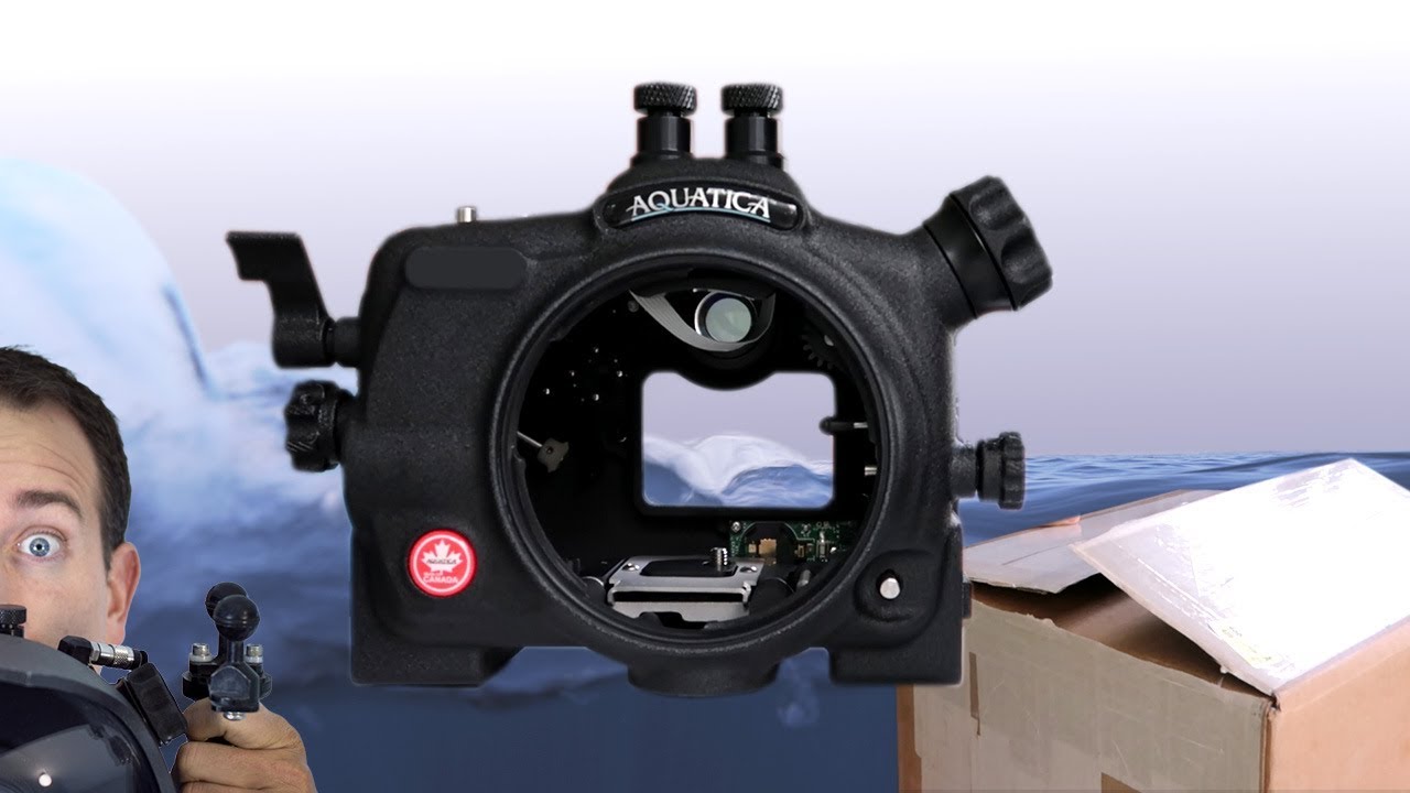 DSLR Underwater Camera Housing Tips and Aquatica Housing Unboxing