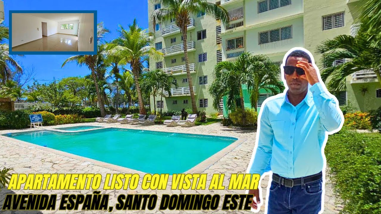 APARTAMENTO LISTO CON VISTA AL MAR | AV. ESPAÑA | SANTO DOMIGO ESTE | INVIERTE EN SANTO DOMINGO