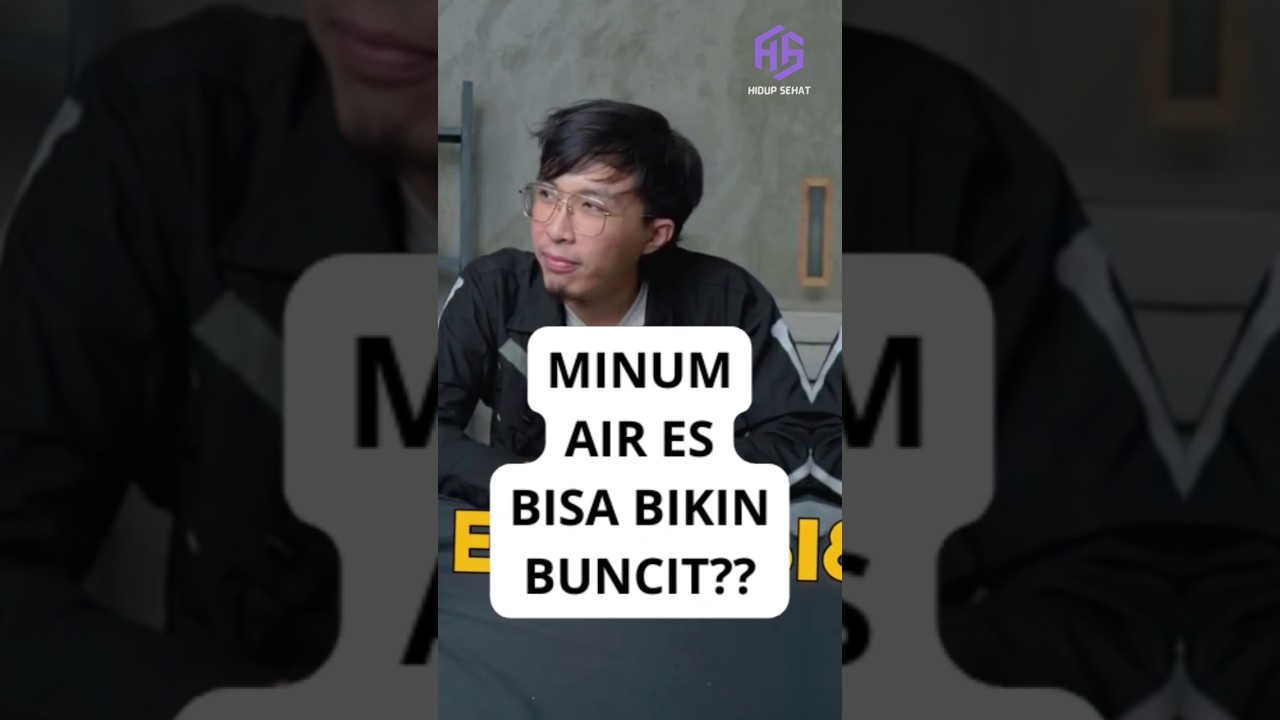 Minum es = BUNCIT | Dr Tirta 