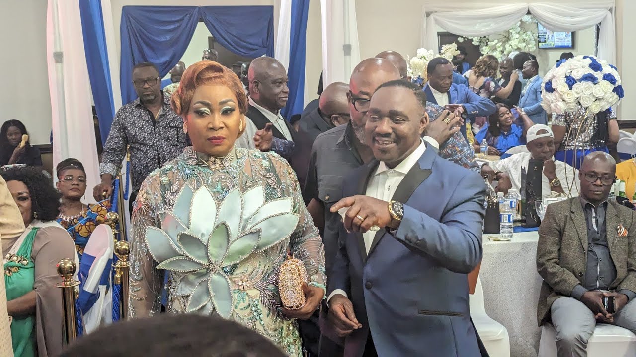 Nana Kwame Adu @ 60 birthday party Toronto Canada
