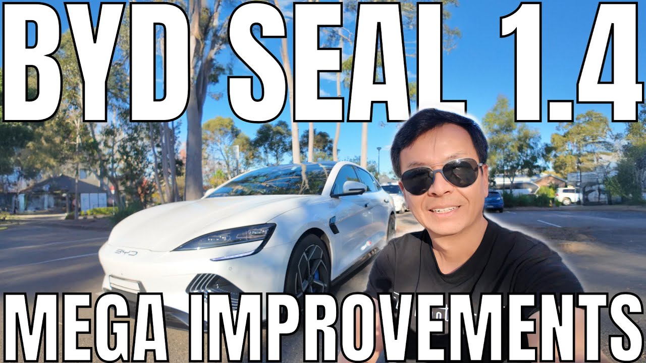 BYD Seal Update 1.4.0 2503: Native EV Trip Planner, YouTube App & More