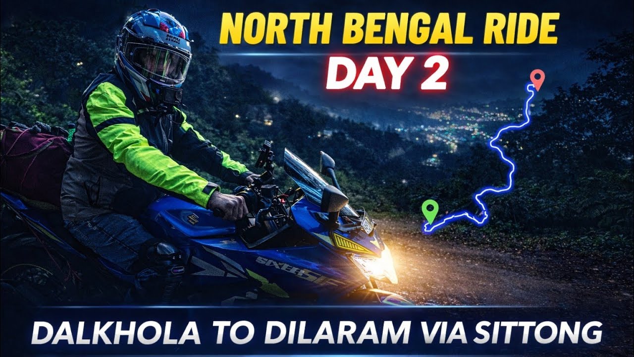KOLKATA TO DARJEELING BIKE RIDE | DAY 2 | BIKE RIDE | NORTH BENGAL RIDE | KOLKATA TO DARJEELING