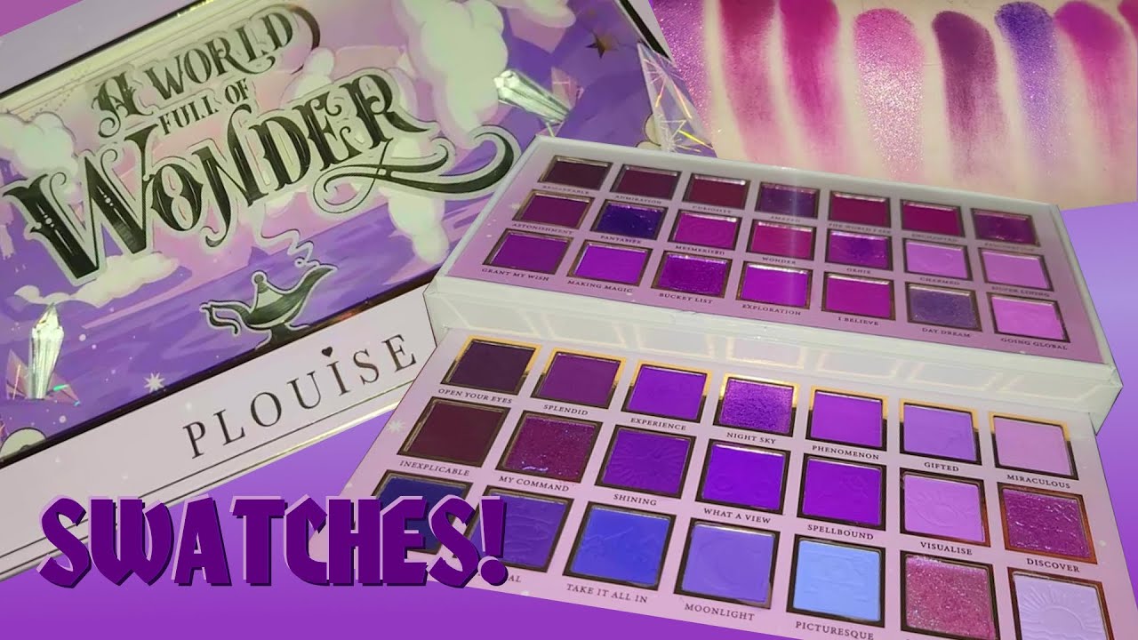 PLOUISE - A World Full Of Wonder - Swatches 💜