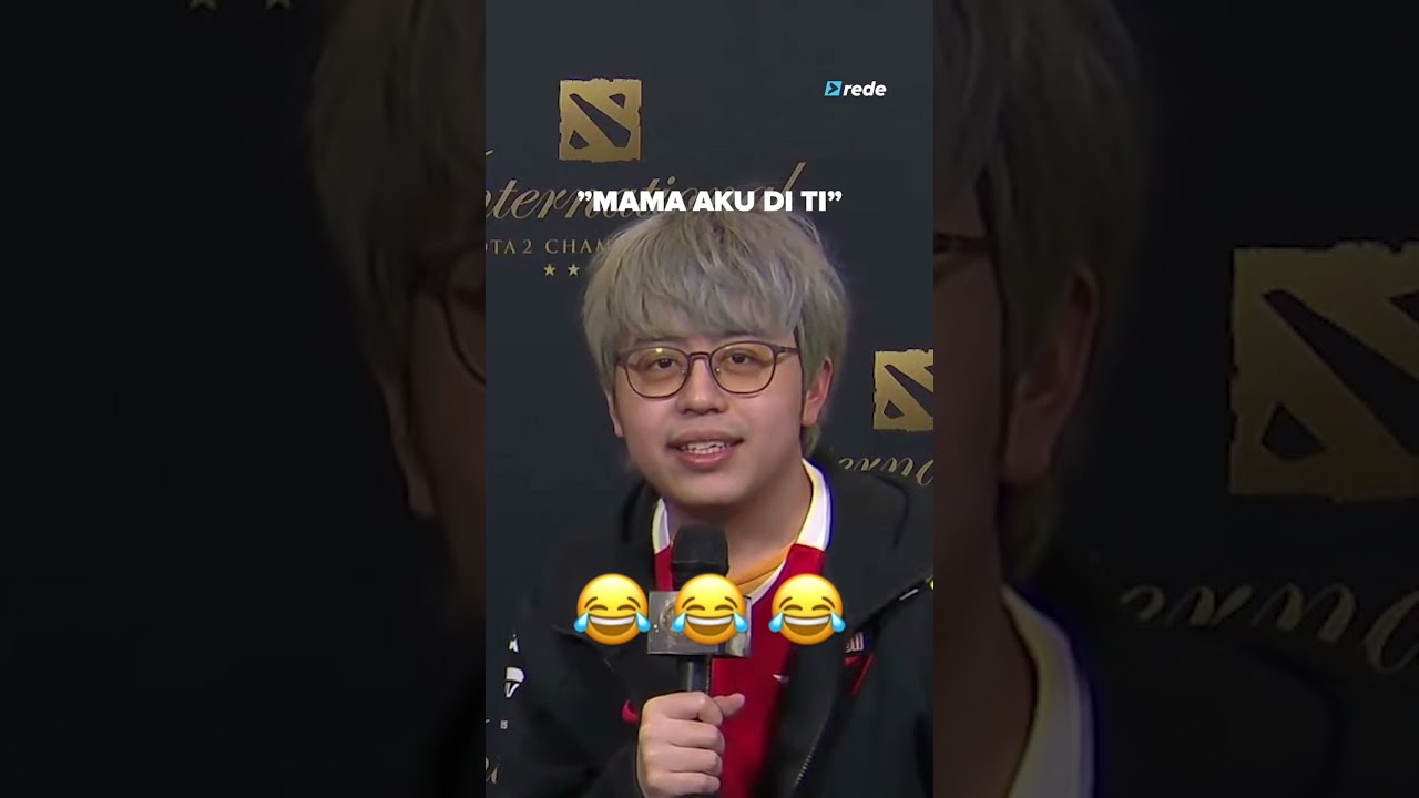 &ldquo;MAMA AKU DI TI&rdquo; Interview with Xepher The international 2021 #shorts #bestmoments #dota2 #funny