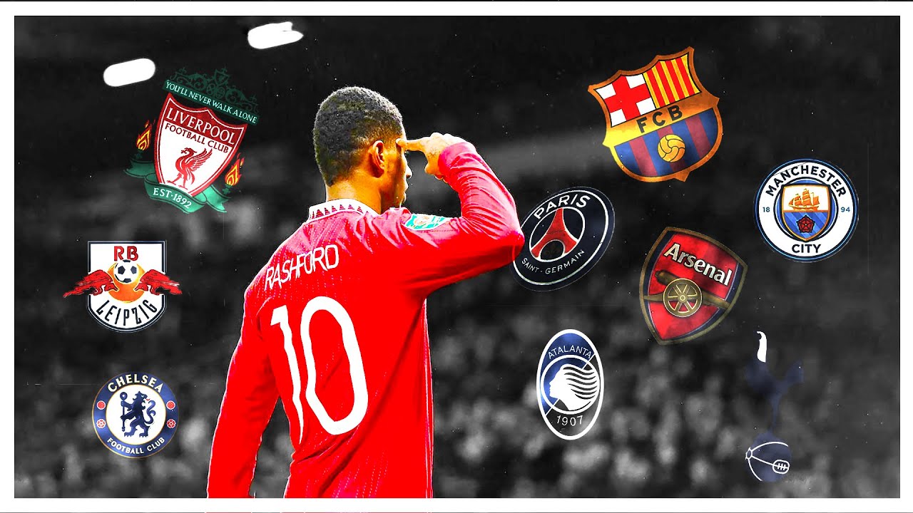 Marcus Rashford: All 30+ Goals against BIG European TEAMS.