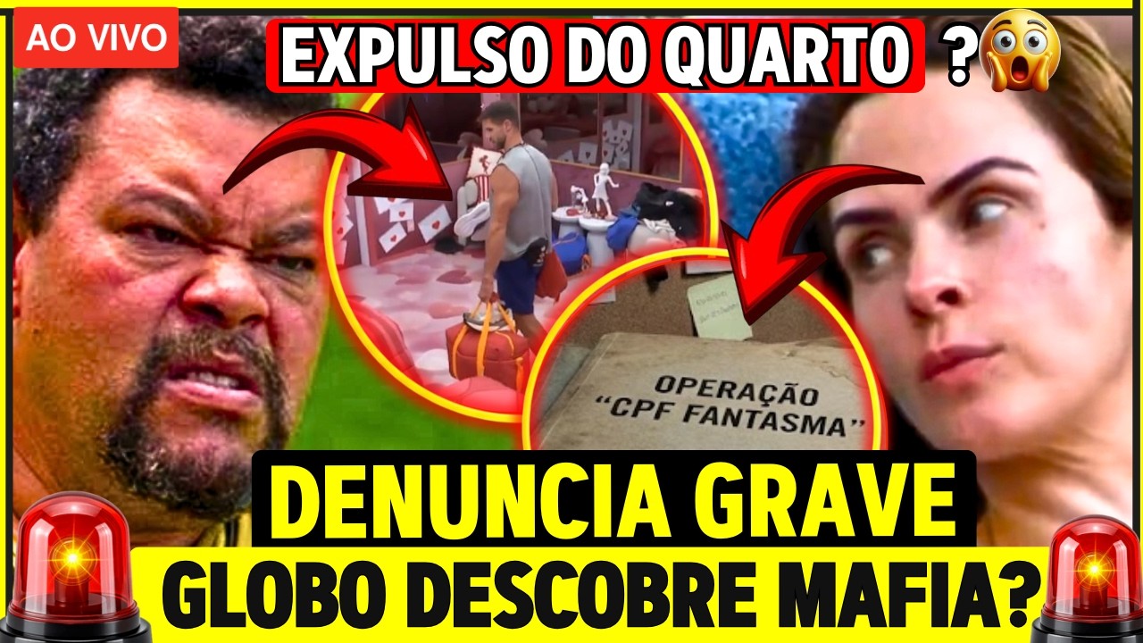 🚨ESCÂNDALO🚨 GLOBO ACIONA MP CONTRA “MÁFI4 DO CPF” NO BBB26 E BABU E JULIANO EXPULSA JONAS DO QUARTO?