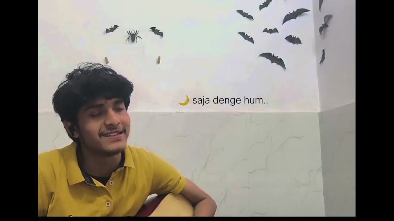 Chaar kadam acoustic cover by ved_music_11 IGid ved_sings_