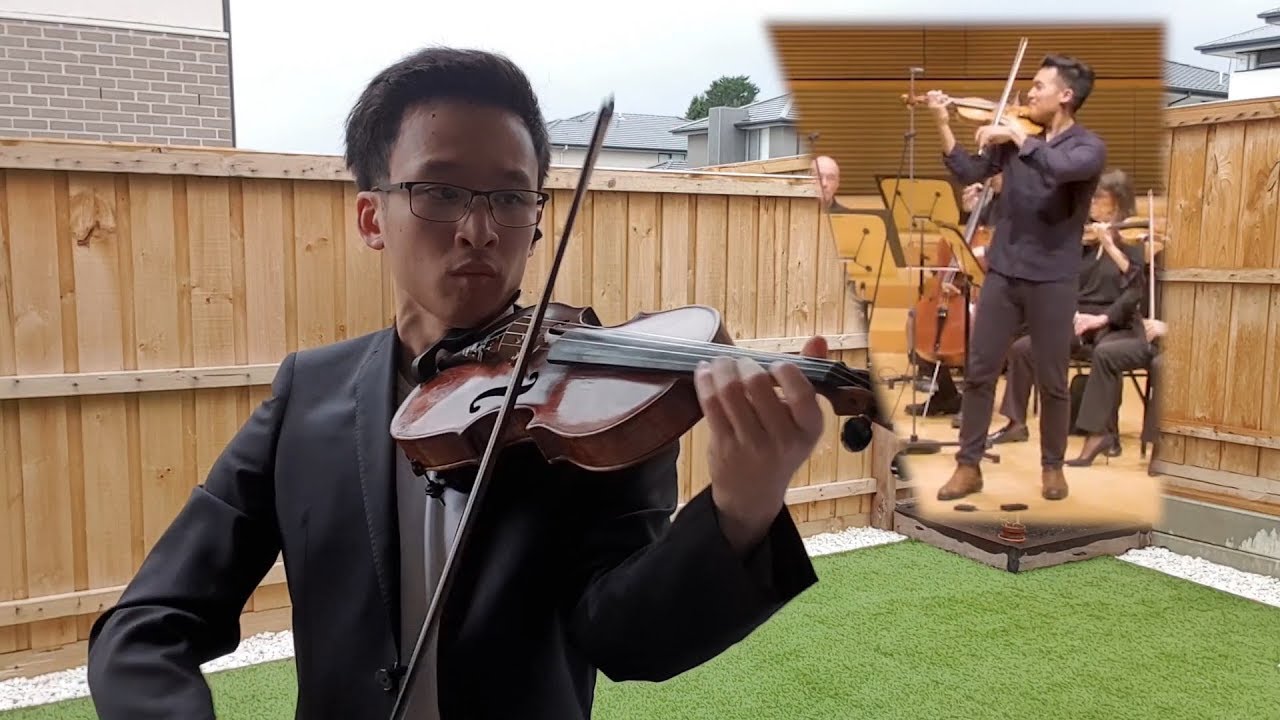 Bach Double Violin Concerto - First Movement - Mark Truong - PlayWithRay