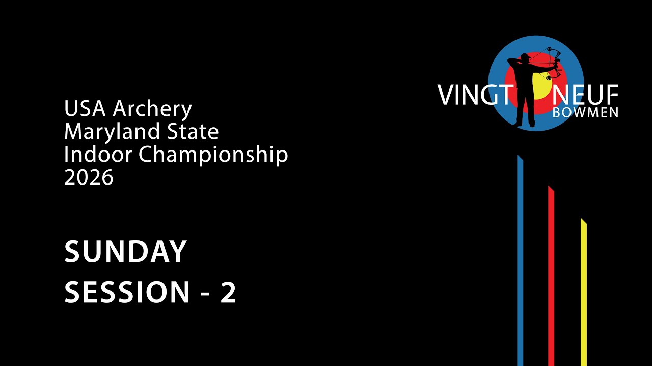 2026 USA Archery Maryland State Indoor Championship Sunday Session 2