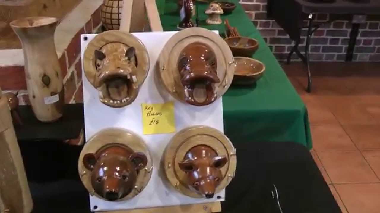 Kent Woodturners' Exhibition and Sale at Aylesford Priory ~ Nov 2014 Whole Show
