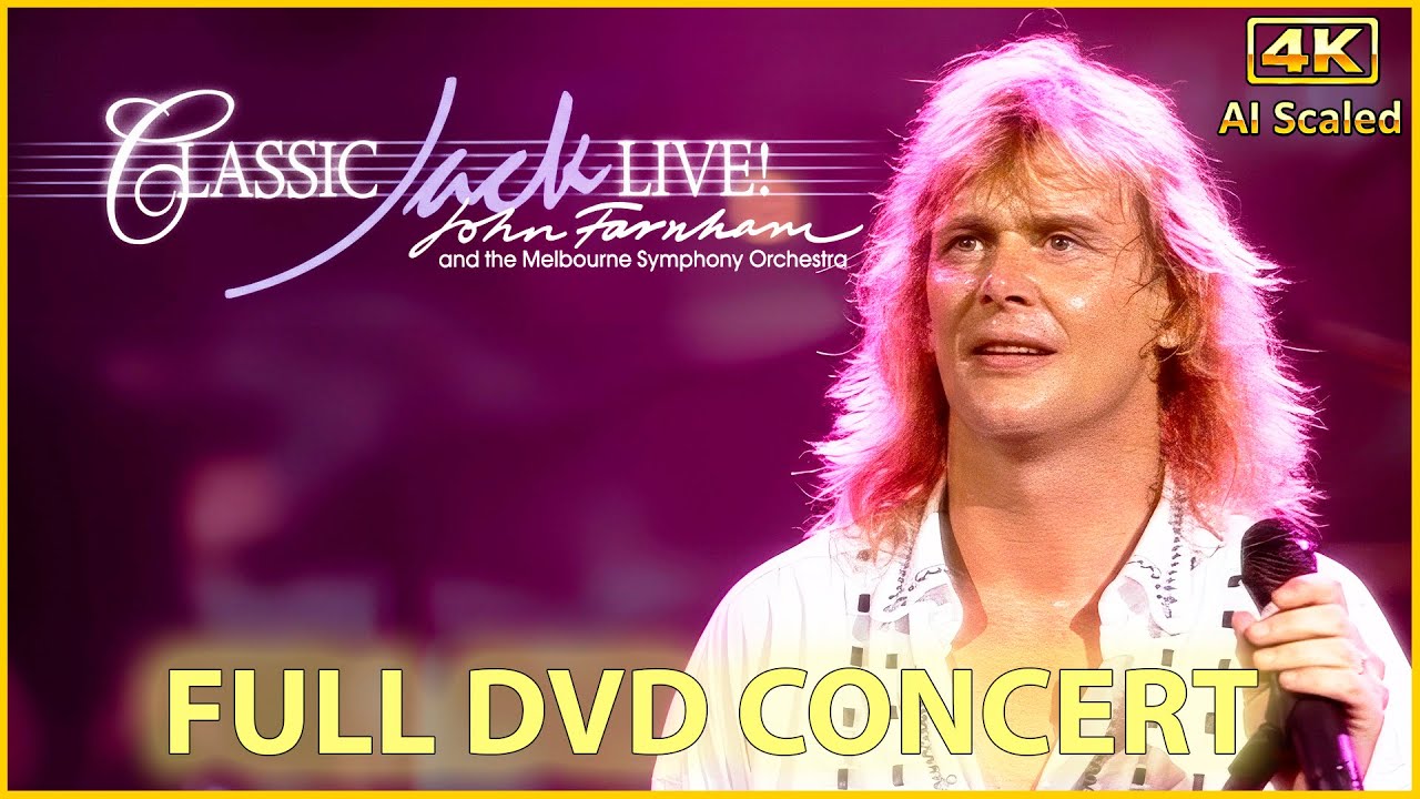 John Farnham - Classic Jack Live with the Melbourne Symphony Orchestra '89 Full Concert [4K 60fps]