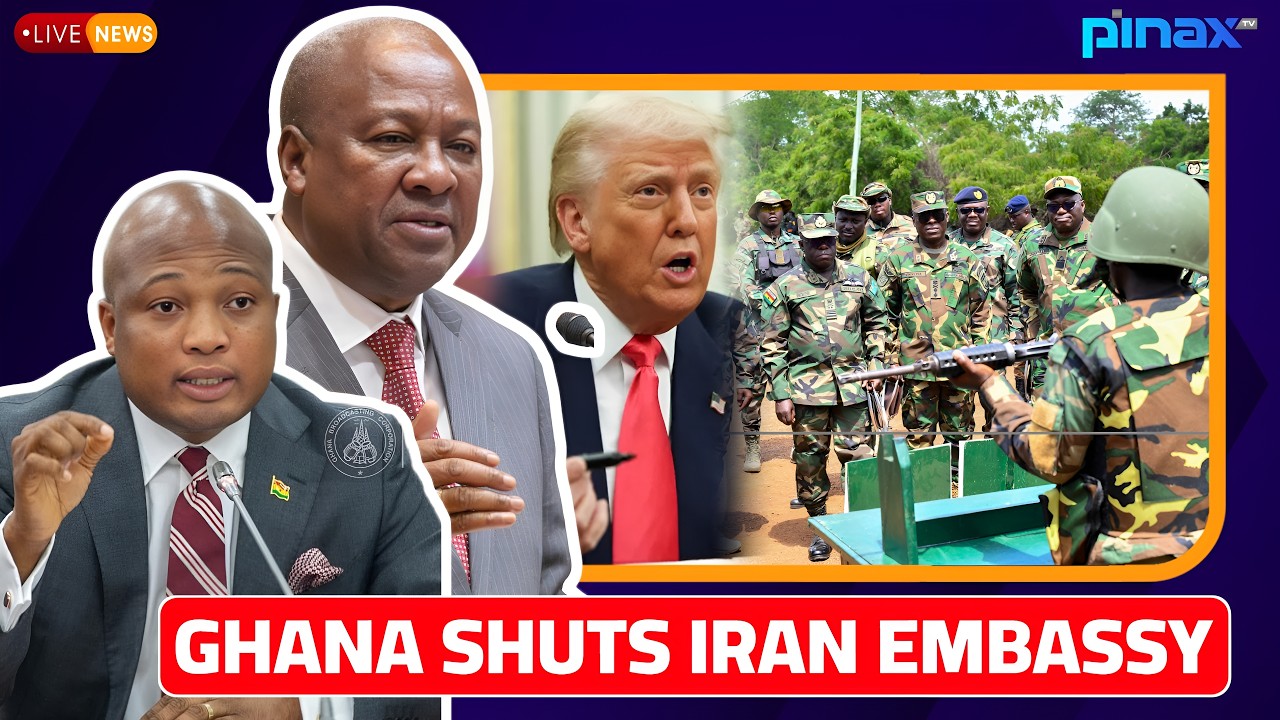 🚨IRAN BOMBING EFFECT REACHES GHANA AS MAHAMA SHUTS EMBASSY IN IRAN, MOVE MILITARY TO FLY GHANAIANS