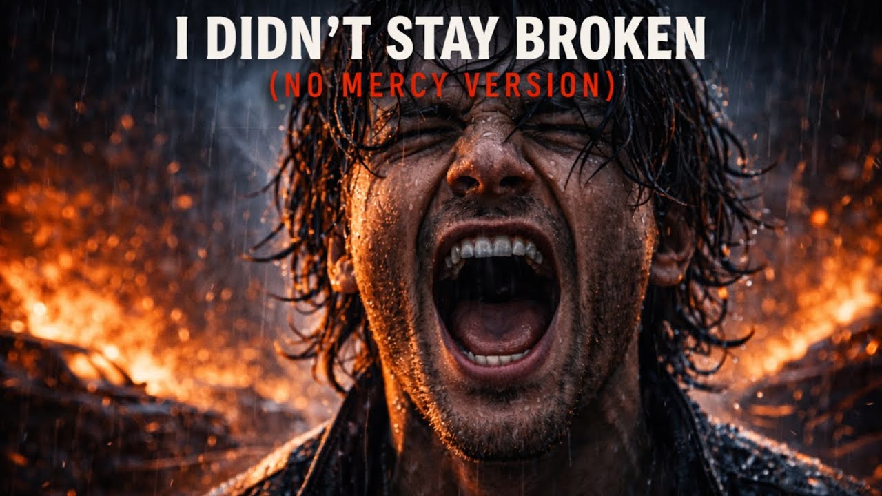 I Didn&rsquo;t Stay Broken (No Mercy Version) &ndash; 2026 Emotional Power Rock Ballad (High Notes)